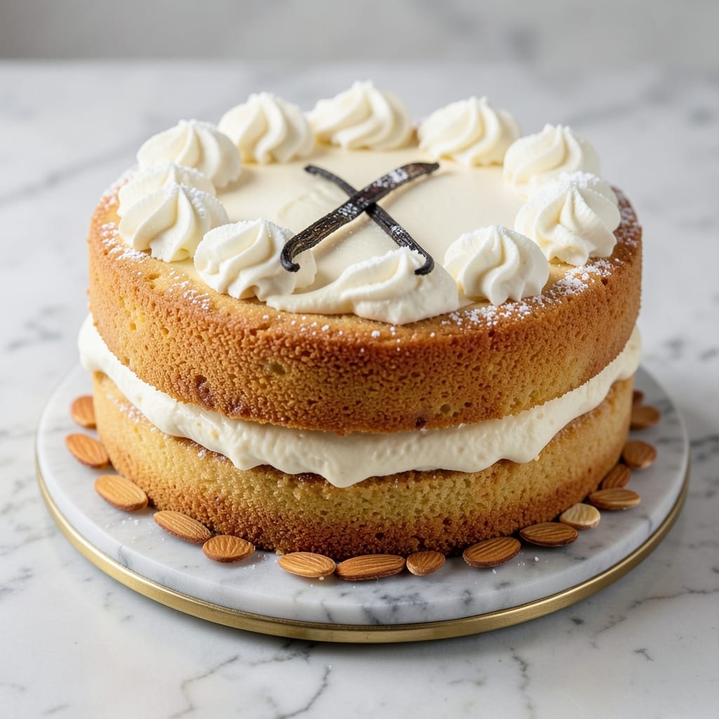 1 Two-Sheet Vanilla Cake Recipe: Crispy Top, Moist Layers, No Fondant Needed
