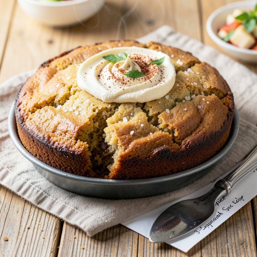 3 Ingredient Spice Cake Recipe: Warm Vanilla-Cinnamon Magic in One Bowl