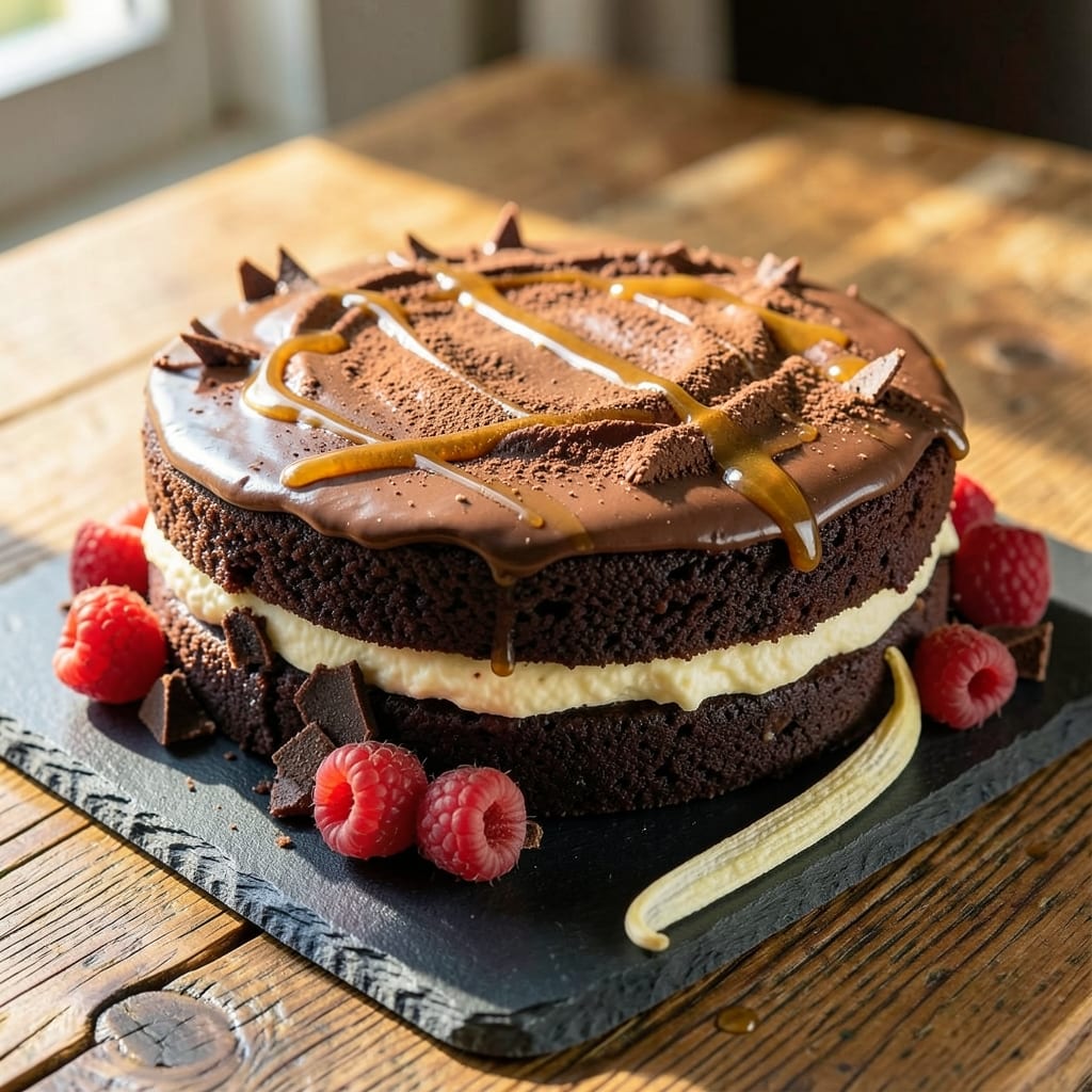 Amazing Chocolate Cake Recipe From Scratch: Layered Richness With Vanilla Bean Infusion