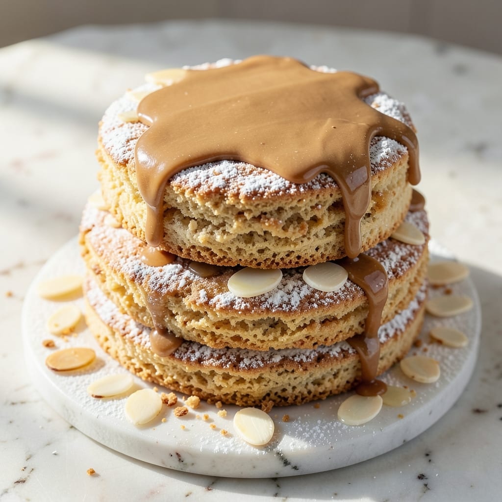 Almond Macaroon Cake Recipe: Nutty Swirls With Crispy Almond Crown
