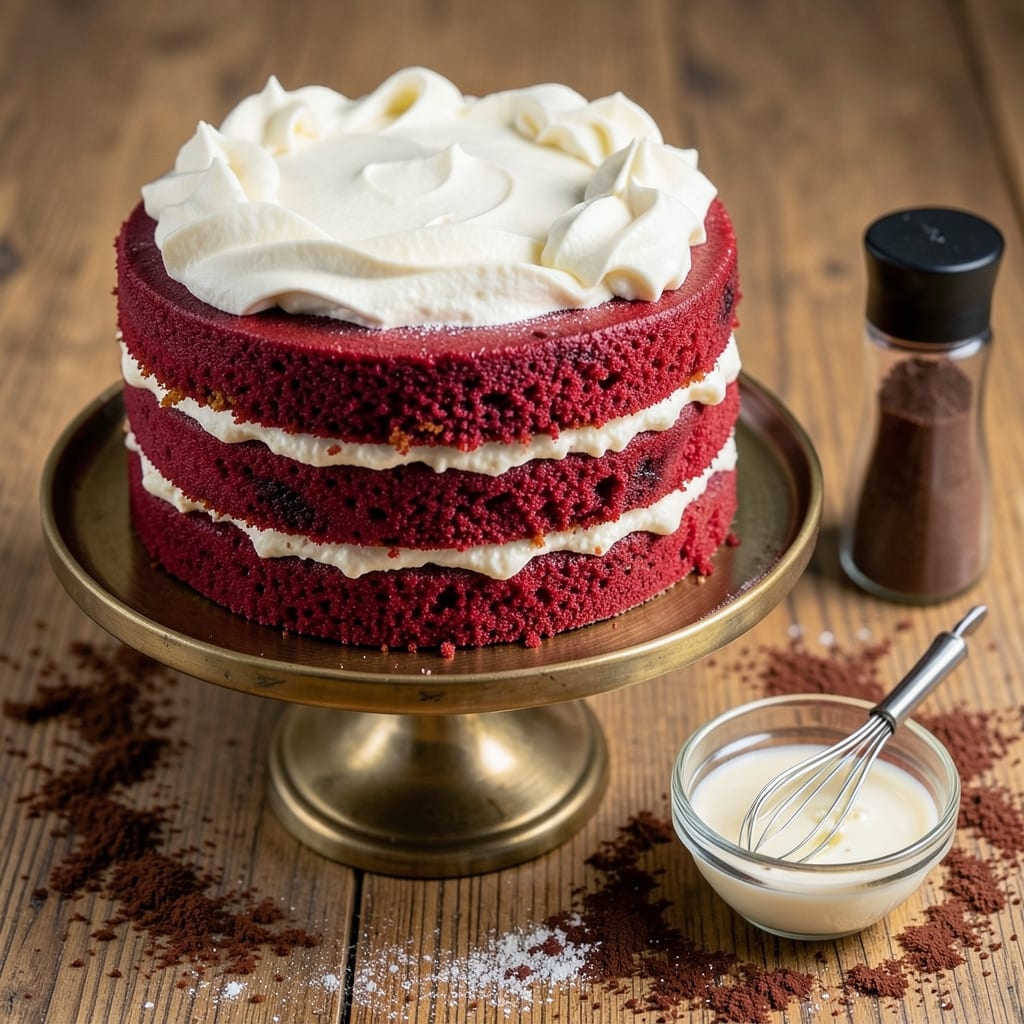 Amazing Red Velvet Cake Recipe: Velvety Moisture with Bold Cocoa Depth