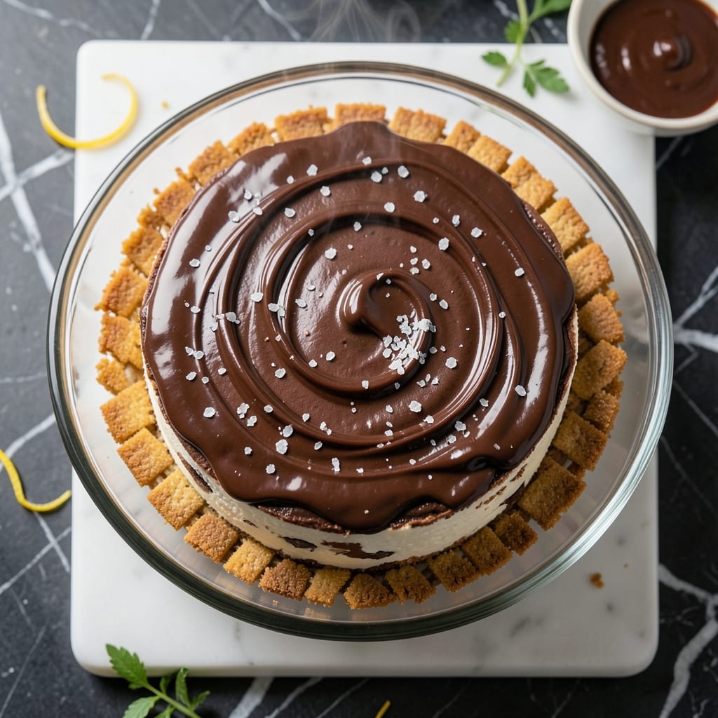 Amazing Chocolate Cheesecake Recipe: Fudgy Center and Crispy Graham Cracker Base