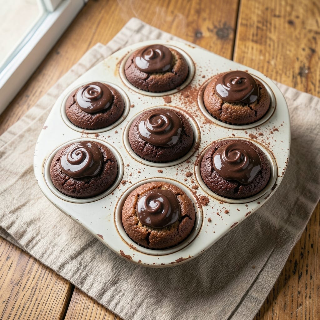 8 Chocolate Cupcake Recipe: Rich Ganache-Drizzled Bites in One Tin