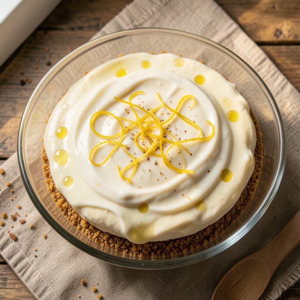 20 Minute Lemon Cheesecake Recipe: Zesty Tang and Creamy Crisp in One Tin