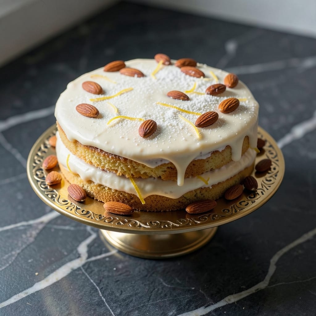 Almond Icing Recipe for Christmas Cake: Nutty Vanilla Swirl That Stays Firm for Decorating