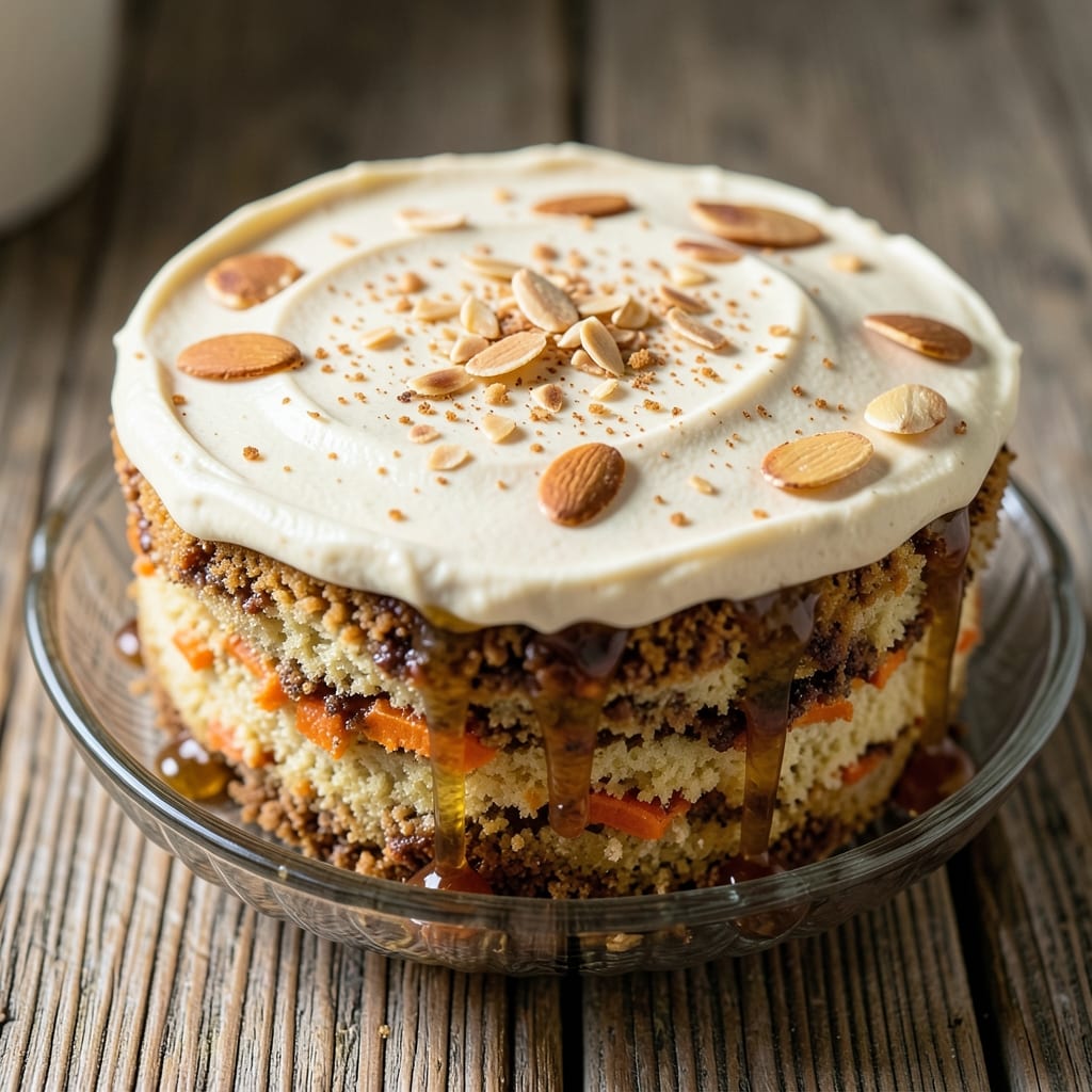 Almond Carrot Cake Recipe: Nutty Spice Crunch With Cream Cheese Frosting