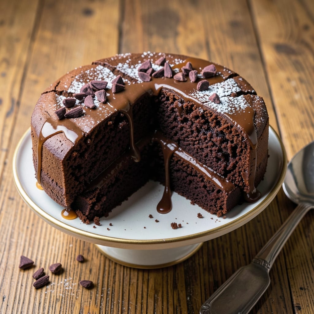 Alton Brown's Devil's Food Cake Recipe: Fudgy Layers with Espresso-Kissed Depth