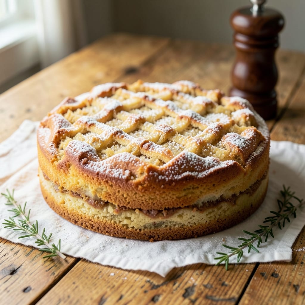 Alton Brown's Coffee Cake Recipe: Vanilla-Almond Swirls With Crispy Top Secrets