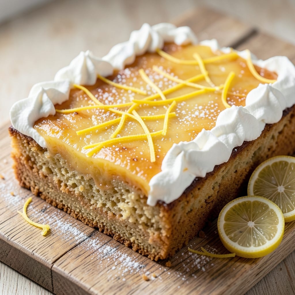 7up Lemon Sheet Cake Recipe: Citrus Zing and Buttery Crust Magic