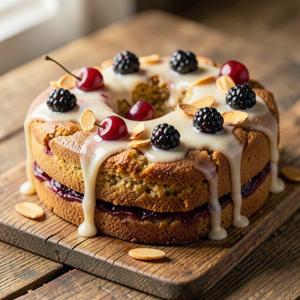 Amaretto Fruit Cake Recipe: Boozy Nutty Swirls That Keep for Months