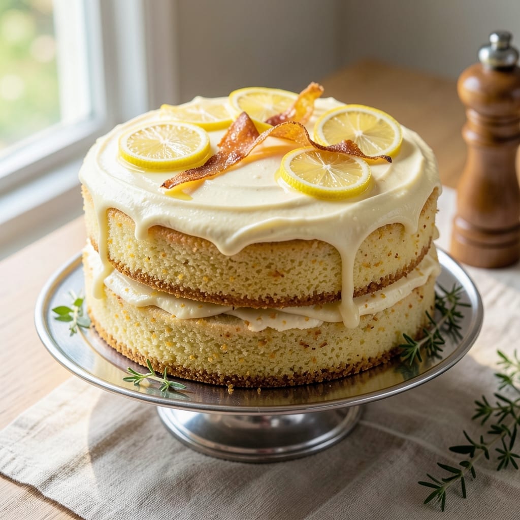 5 Star Lemon Cake Recipe: Zesty Layers and Buttery Fondant Crown