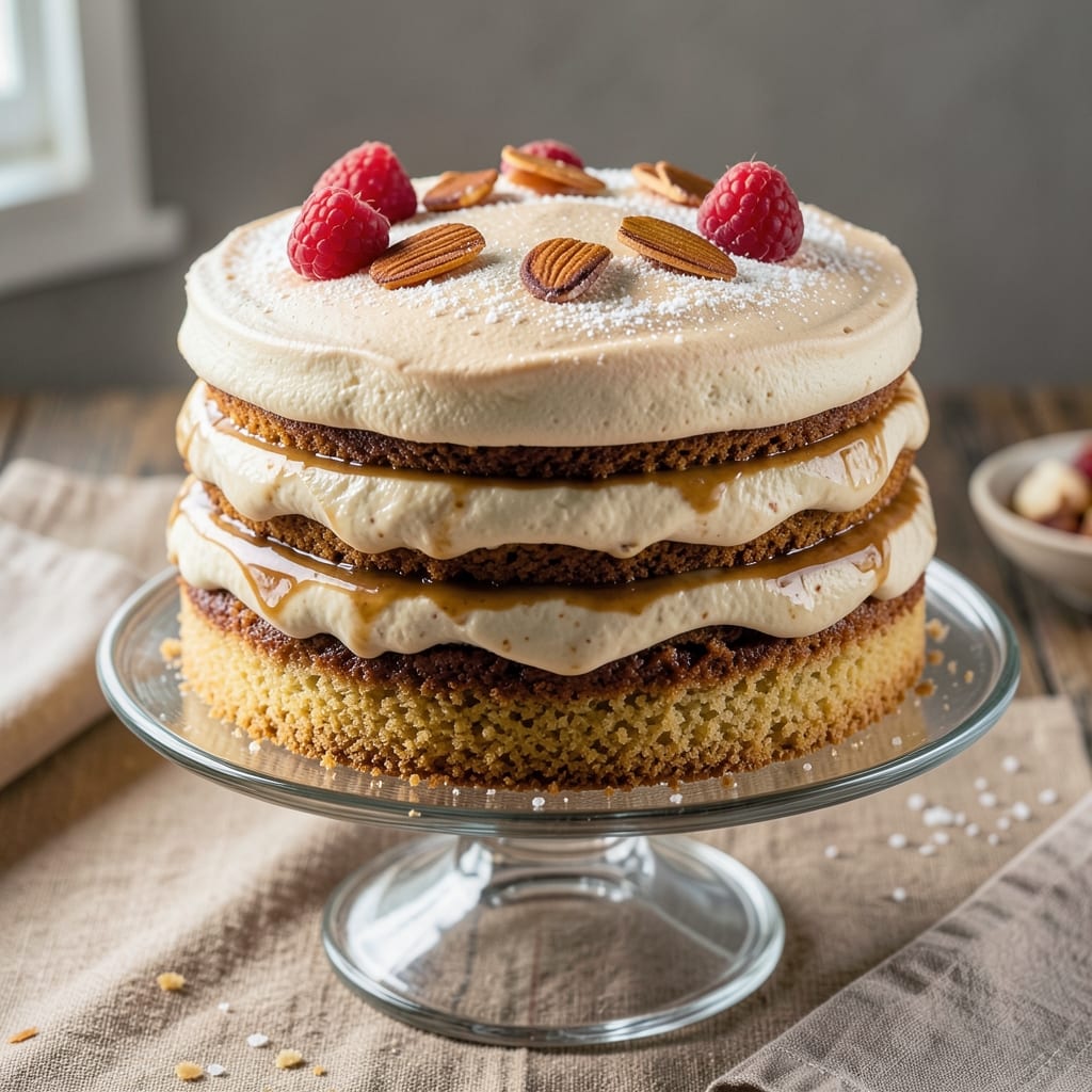 Almond Tiramisu Cake Recipe: Coffee-Infused Layers With Nutty Almond Magic
