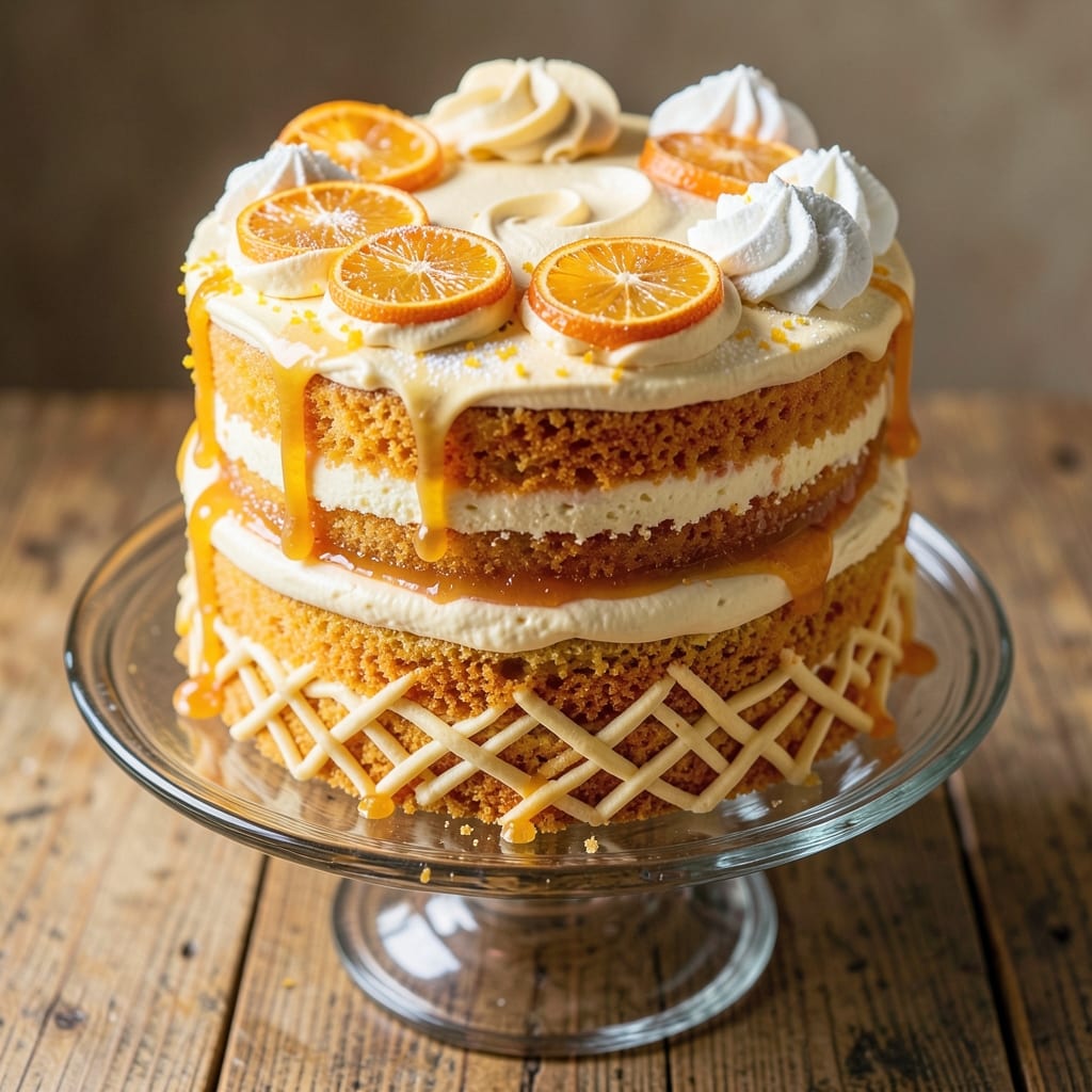 Amazing Orange Cake Recipe: Zesty Glaze and Ultra-Moist Layers