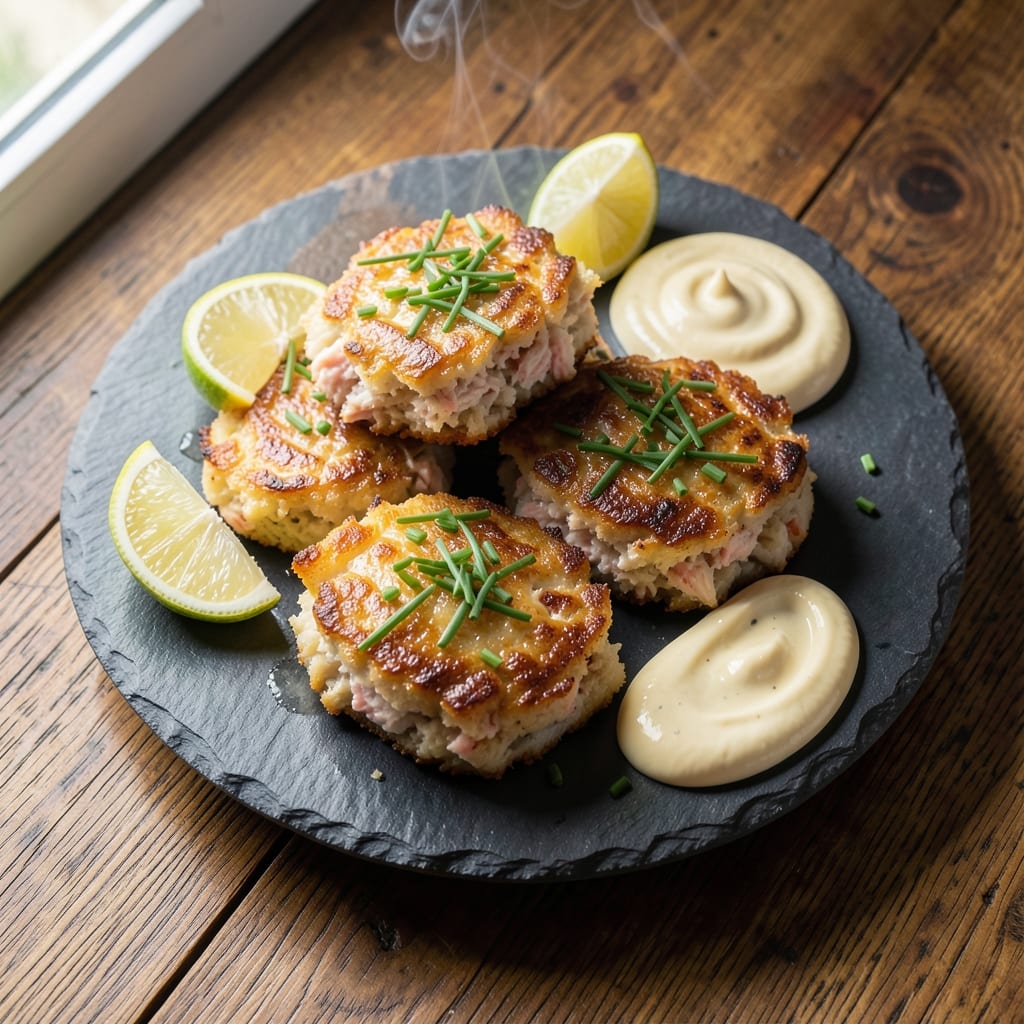 Alton Brown's Crab Cakes Recipe: Crispy Shells With Juicy Lumps