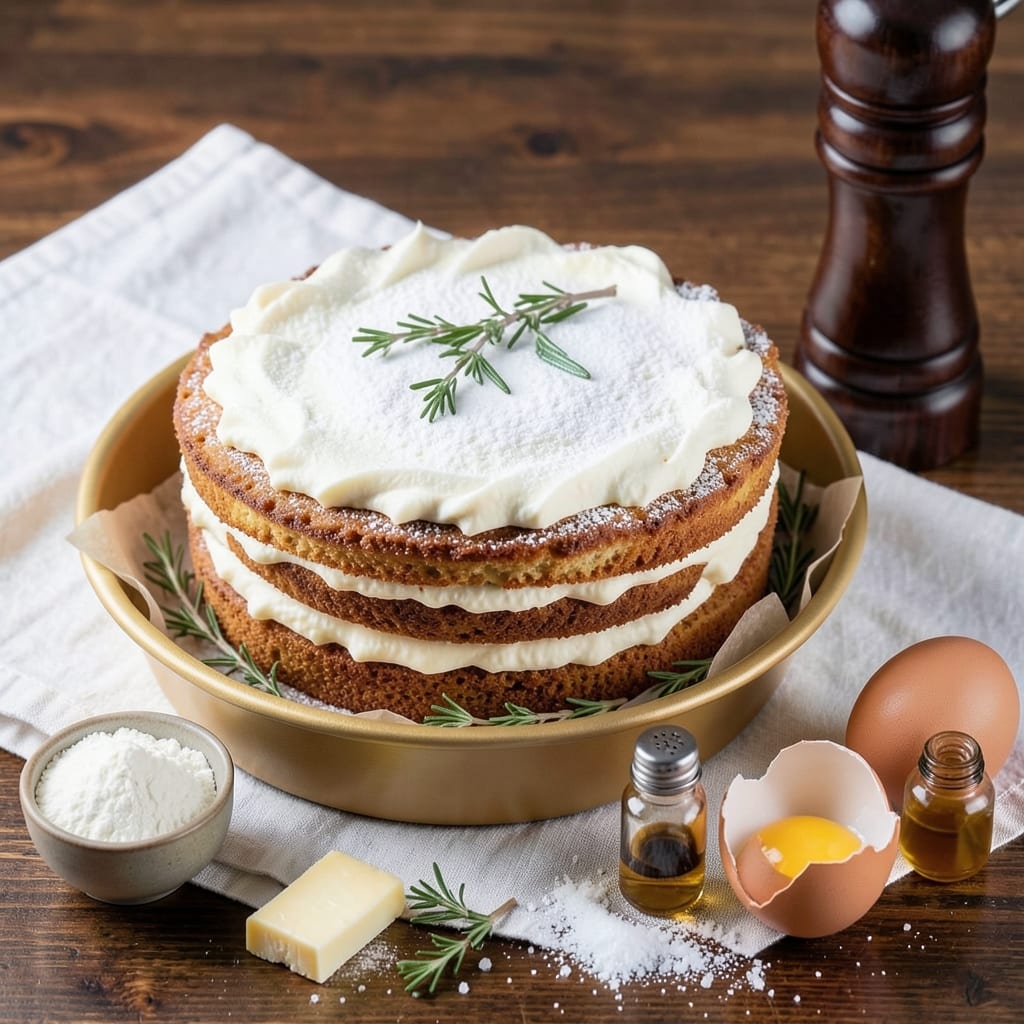 6x3 Cake Recipe: One-Tin Wonder With Crispy Fondant Top