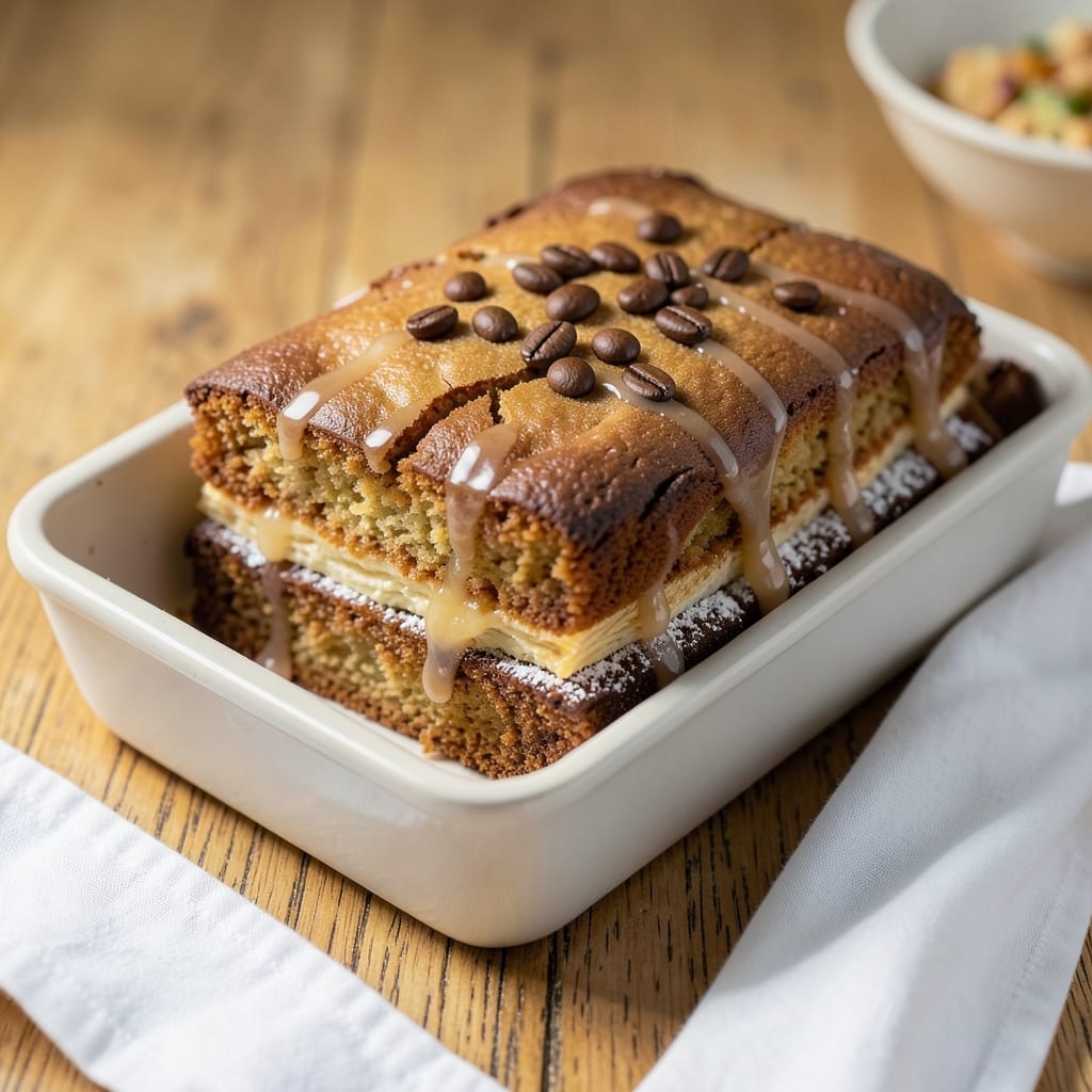 5 Star Coffee Cake Recipe: Vanilla Swirls and Crispy Top Contrast