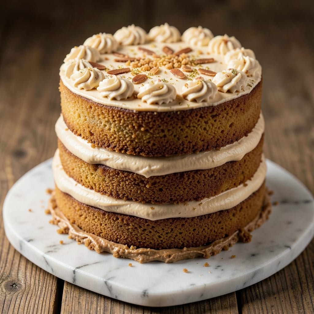 Almond Buttercream Cake Recipe: Nutty Velvety Frosting That Stays Piped