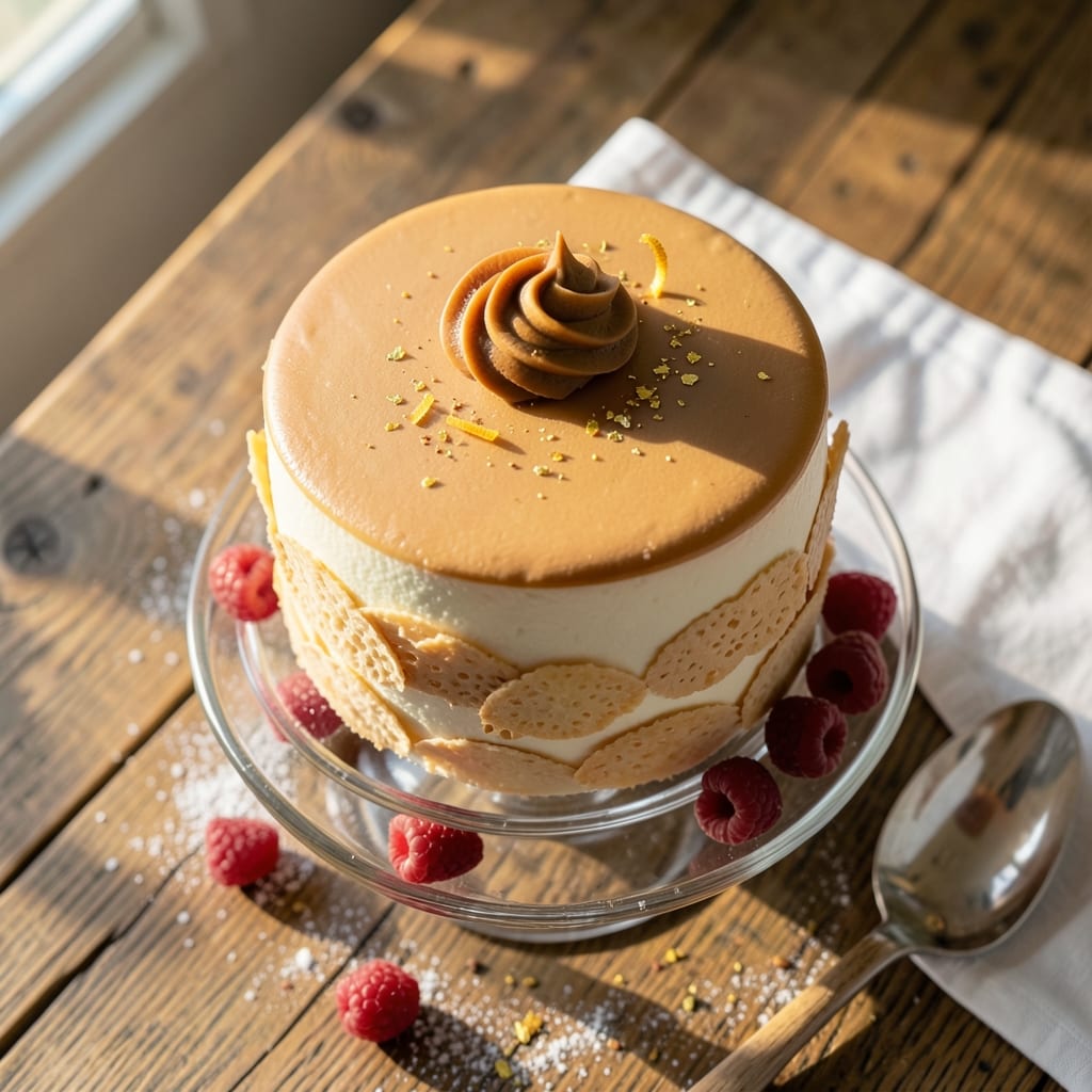 7-Inch Chiffon Cake Recipe: Light-as-Air Layers With Vanilla Buttercream Rivers