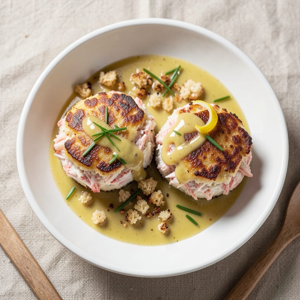 Alex Guarnaschelli Crab Cakes Recipe: Crispy Shells with Buttery Lumps Inside
