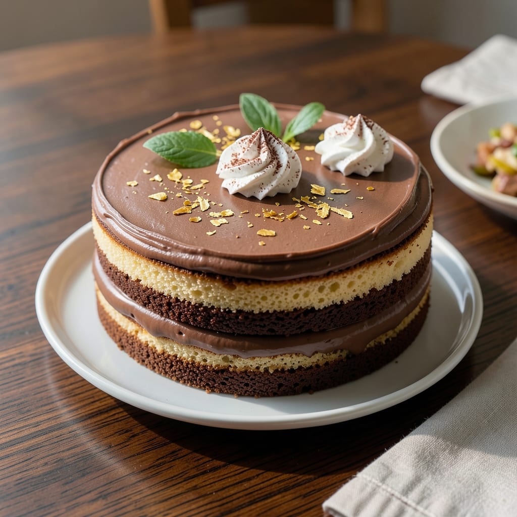 $100 Chocolate Cake Recipe: Triple-Layered Opulence With Edible Fondant Supports