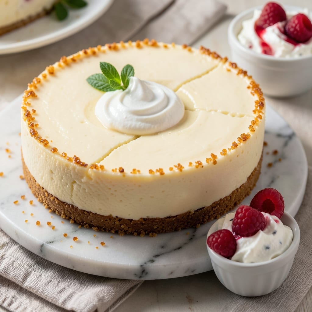 6-Inch Baked Cheesecake Recipe: Crispy Top, Silky Core Without the Wobble