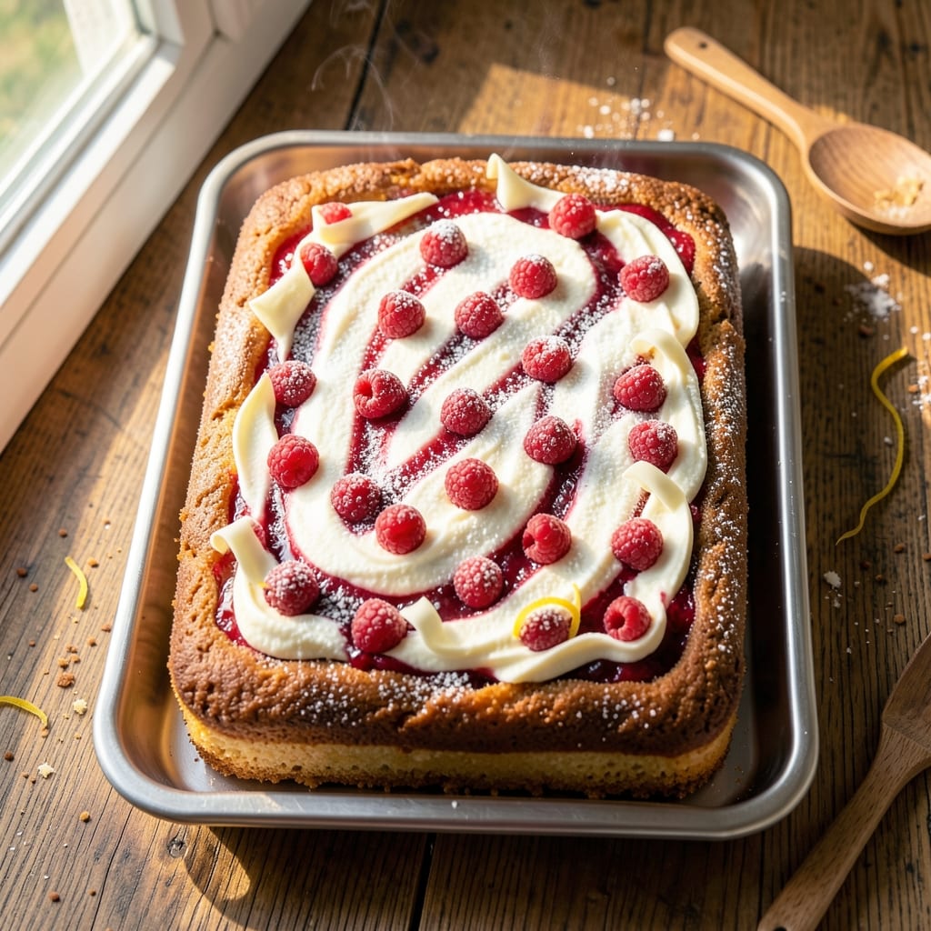 4th of July Pound Cake Recipe: Patriotic Vanilla and Berry Swirl Magic