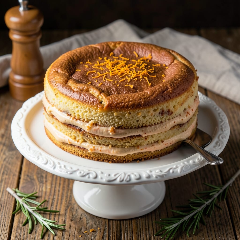 6-Inch Spice Cake Recipe: Warm Cardamom and Orange Zest Magic