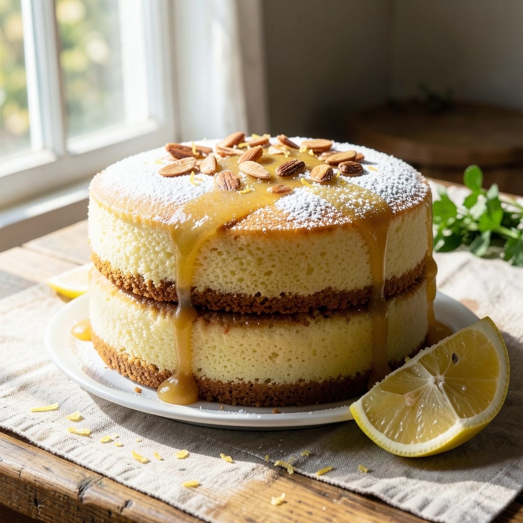 Amalfi Lemon Cake Recipe Jamie Oliver: Zesty Citrus Layers with Buttery Crust Magic