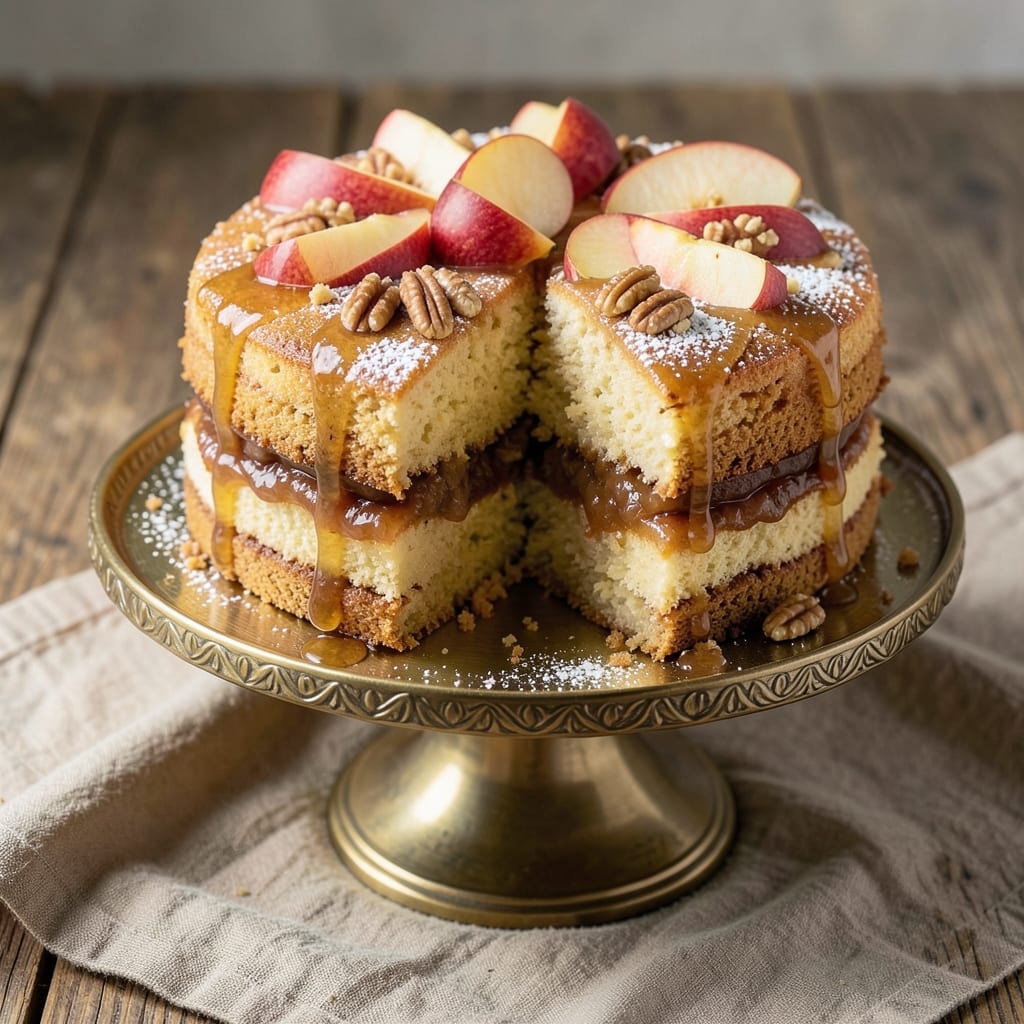 3 Apple Cake Recipe: Spiced Fruit Layers With Buttery Crust