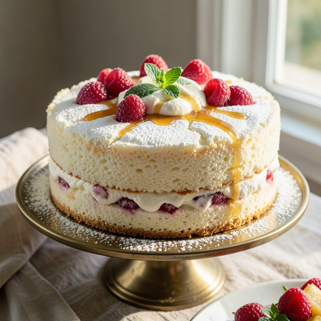 6-Inch Angel Food Cake Recipe: Light-as-Air Elegance in One Tin