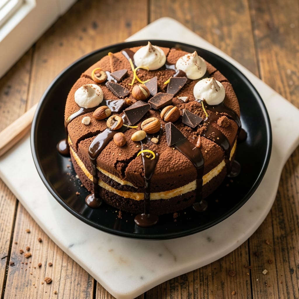Alvin Zhou's 150-Hour Chocolate Cake Recipe: Marbled Masterpiece That Improves With Time
