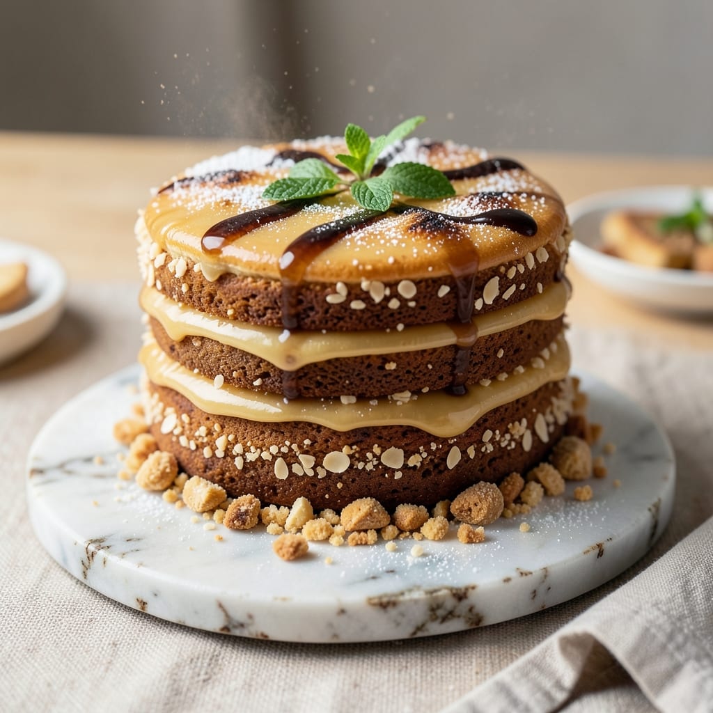 Amaretti Cake Recipe: Almond-Infused Crunch and Vanilla Swirl Magic