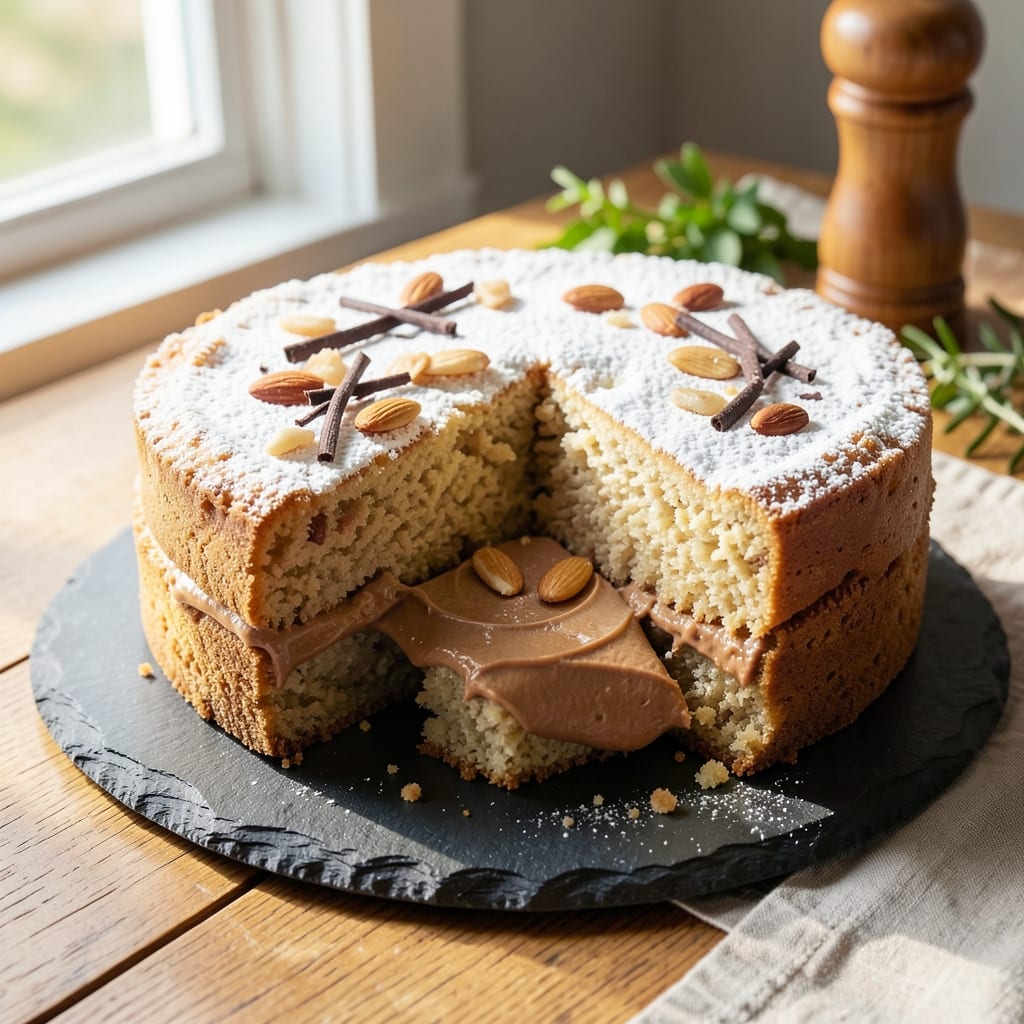 Almond Polenta Cake Recipe: Nutty Crunch Meets Silky Moisture
