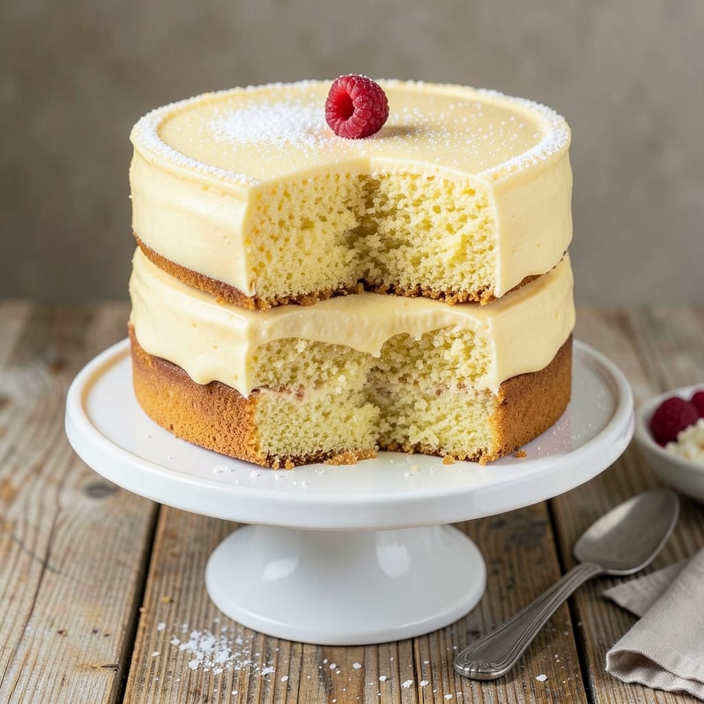 3 Layer Yellow Butter Cake Recipe: Golden Vanilla Bliss With Crisp Fondant Crown