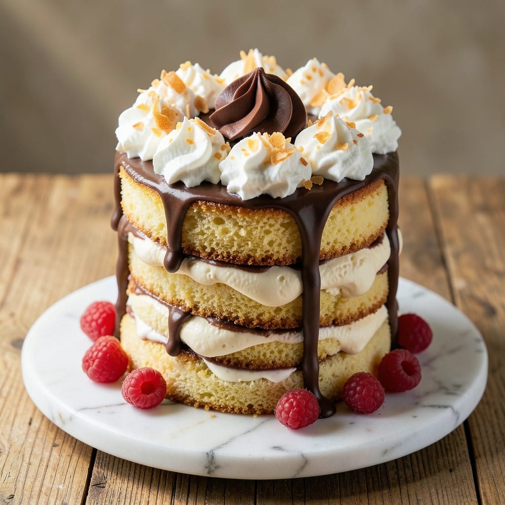 Amazing Ice Cream Cake Recipe: Layered Frosting-Free Decadence
