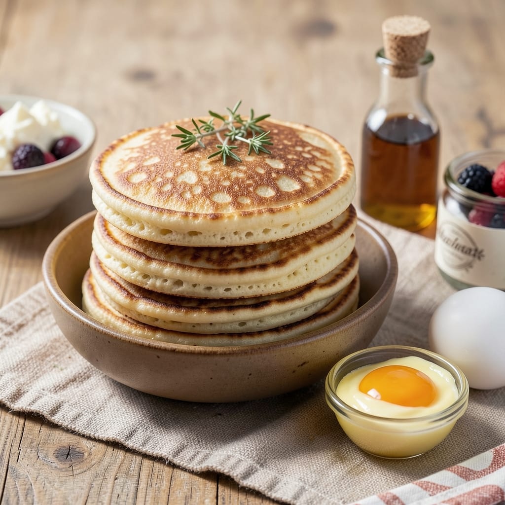 All-Purpose Flour Pancakes Recipe Without Baking Powder: Fluffy Rise from Whisked Magic
