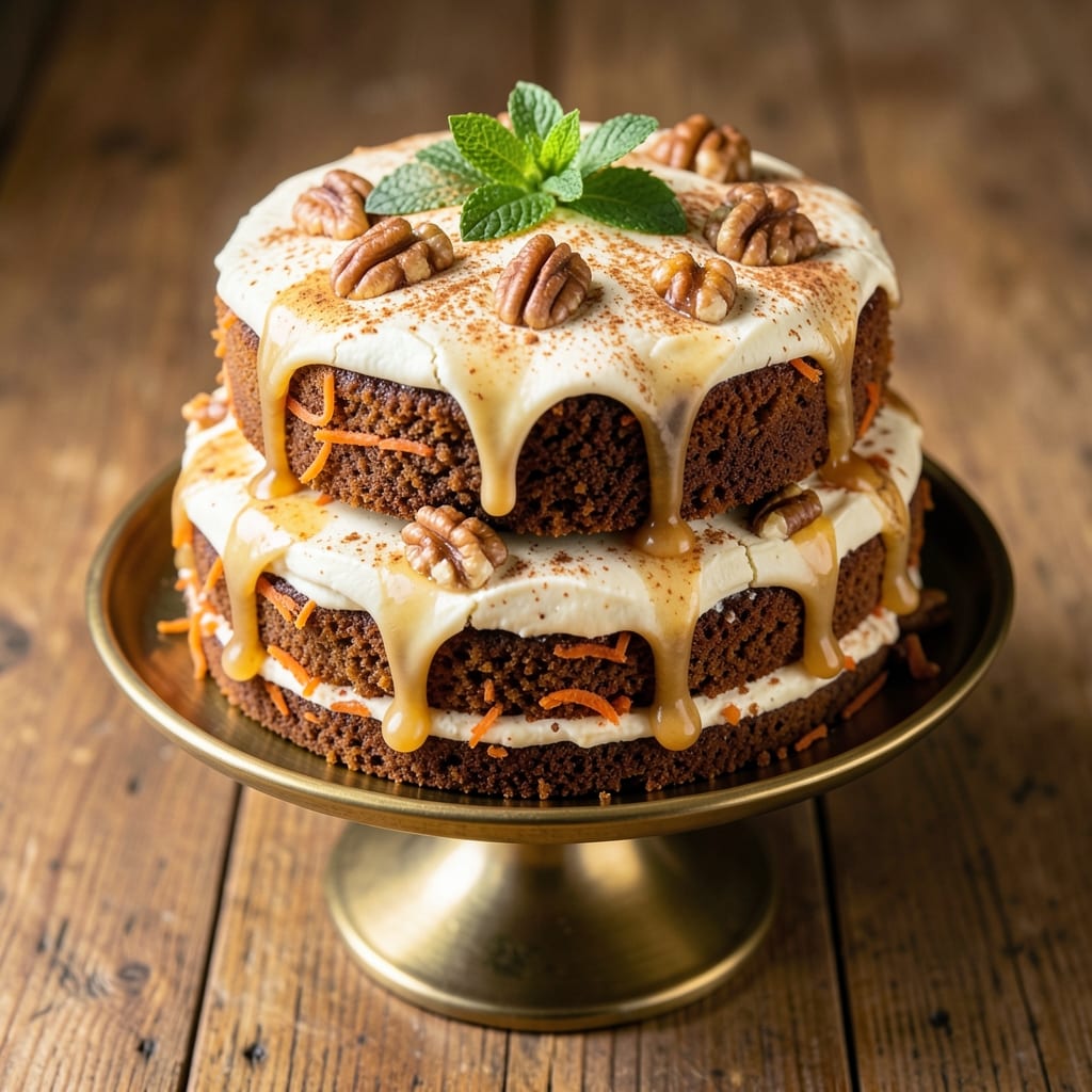 14 Carat Carrot Cake Recipe: Velvet Moisture With Cream Cheese Frosting Rivers