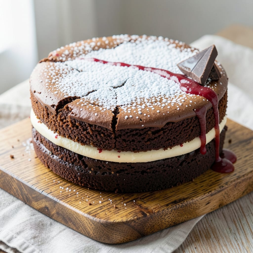 6-Inch Round Chocolate Cake Recipe: Moist Layers and Edible Fondant Bridges