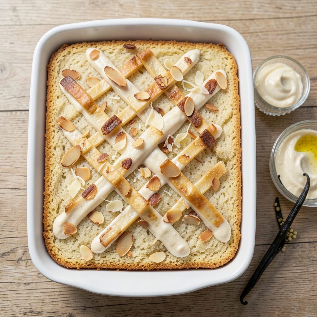 Almond Sheet Cake Recipe: Marion's Kitchen Vanilla-Infused Layers With Toasted Nut Topping