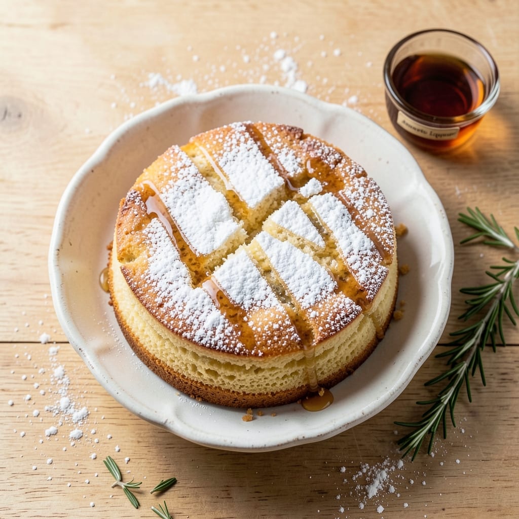 Amaretto Sponge Cake Recipe: Nutty Liqueur Infusion and Airy Layers
