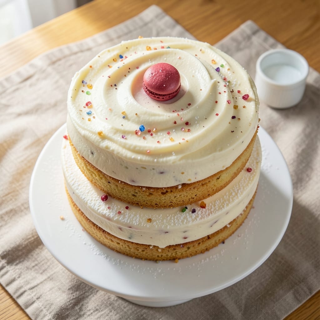 5 Star White Cake Recipe: Ultra-Moist Vanilla Bliss With Crisp Fondant Crown