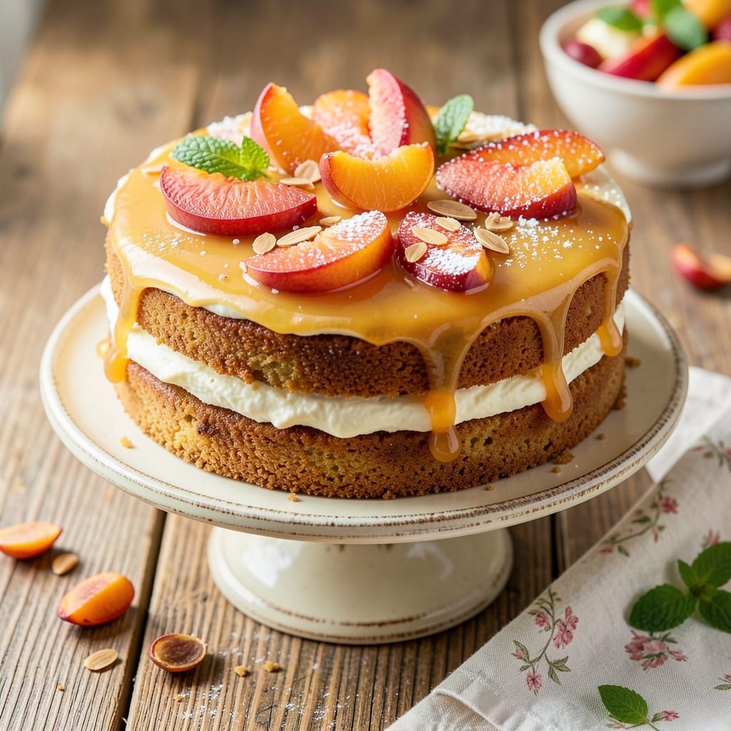 Amazing Peach Cake Recipe: Summer Sunshine in Every Bite
