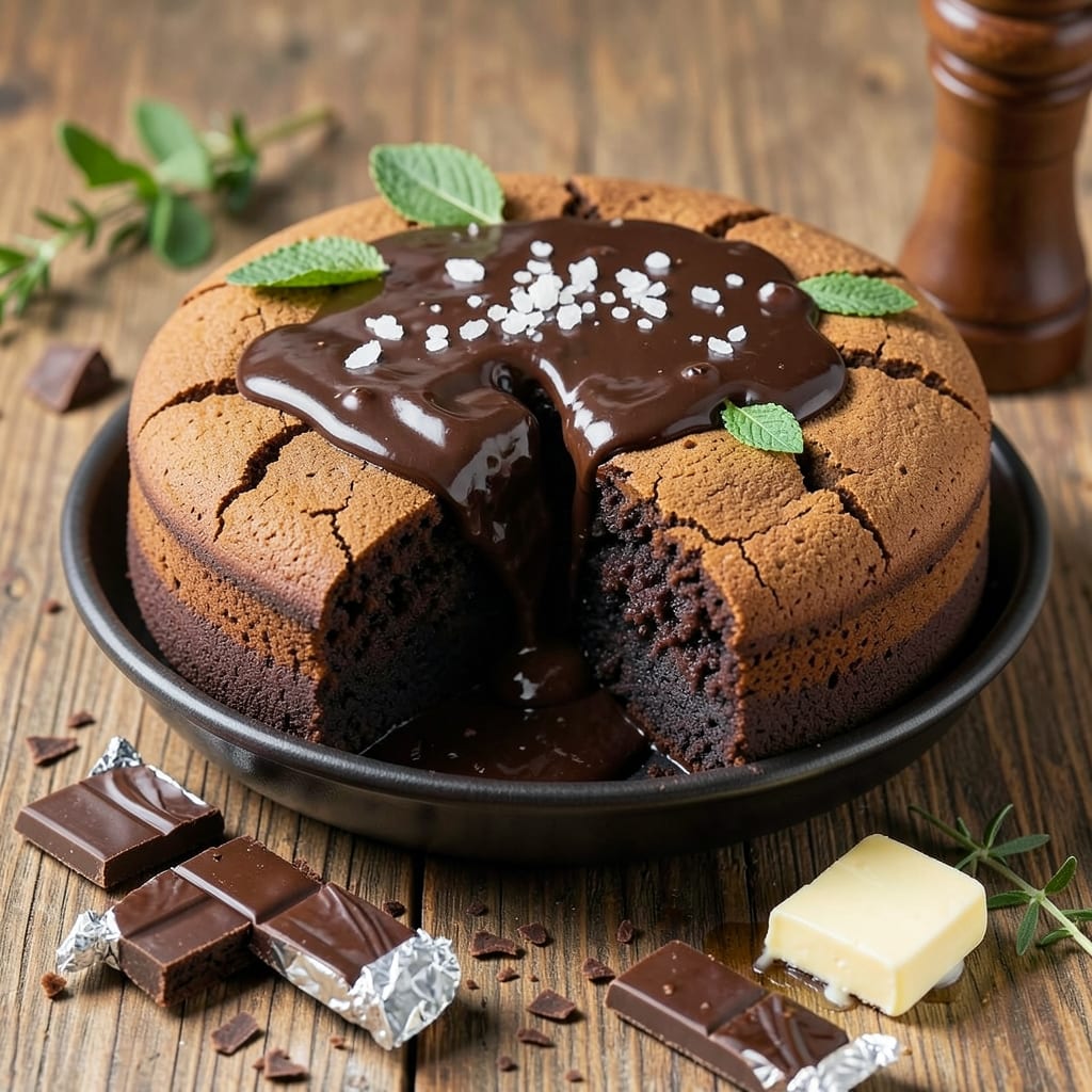 3-Ingredient Flourless Chocolate Cake Recipe: Rich, Fudgy Depth Without Eggs