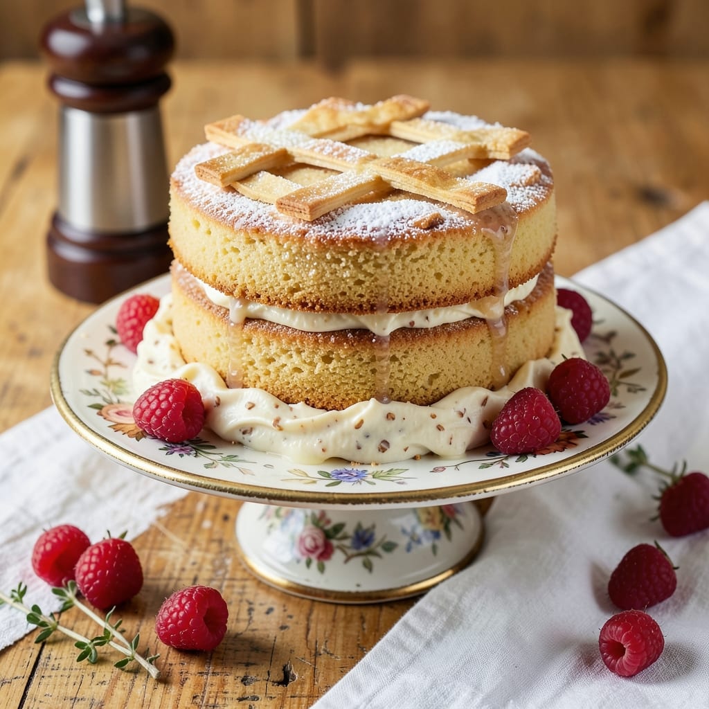 Almond Flour Tea Cake Recipe: Gluten-Free Vanilla Swirl with Crispy Top