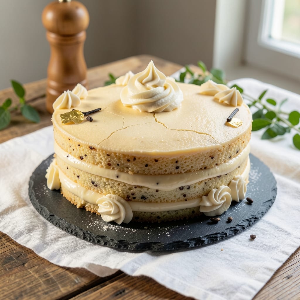 6-Inch Round Vanilla Cake Recipe: Ultra-Moist Layers and Buttery Frosting Rivers
